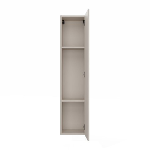 SZAFKA ŁAZIENKOWA WISZĄCA SŁUPEK REGAŁ TIGO 1D KASZMIR RYFLOWANY FRONT