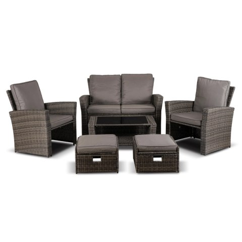 Zestaw Mebli Ogrodowych DELGADO Szary