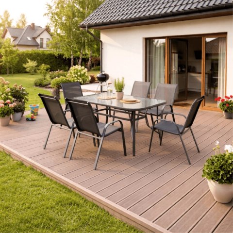 Zestaw Mebli Ogrodowych LIBERTY Czarny