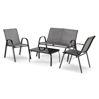 Zestaw Mebli Ogrodowych MINNESOTA Szary