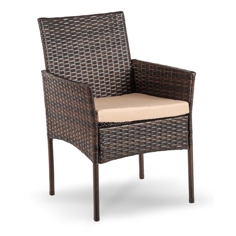 Zestaw Mebli Ogrodowych MORADO Brązowy/Beżowy