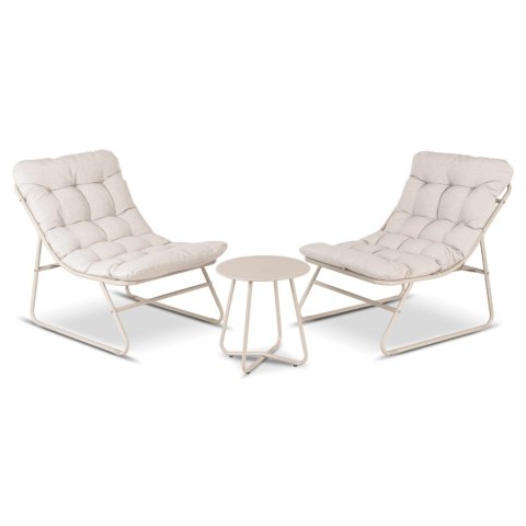 Zestaw Mebli Ogrodowych NIKEA Beżowy