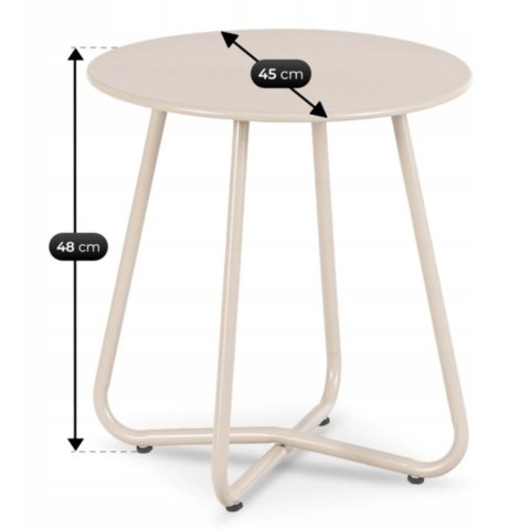 Zestaw Mebli Ogrodowych NIKEA Beżowy