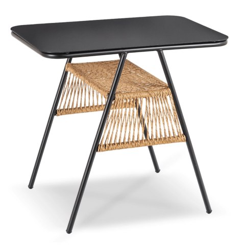 Zestaw Mebli Ogrodowych TRISTE Brązowy/Czarny