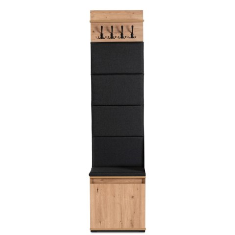 Zestaw do Przedpokoju PARMA 50 cm Dąb Artisan/Grafit