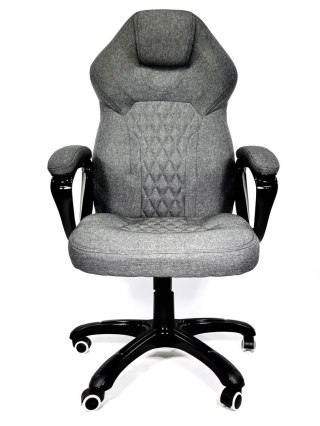 Fotel obrotowy do biurka SPIDER GREY FABRIC SPC