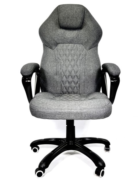 Fotel obrotowy do biurka SPIDER GREY FABRIC SPC