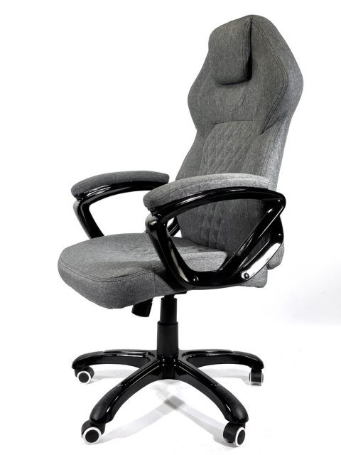 Fotel obrotowy do biurka SPIDER GREY FABRIC SPC