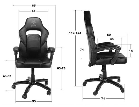 Fotel obrotowy do biurka TITAN GREEN ALCANTARA BASIC