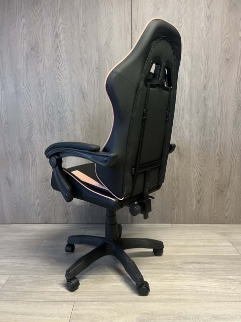 Fotel obrotowy gamingowy EVO PU PINK XL