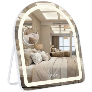 LUSTRO LED GLAM WHITE 40X45