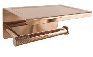 UCHWYT NA PAPIER Z PÓŁKĄ 6613 MODERN COPPER