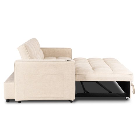 Fotel Rozkładany ASTER 2 do Spania Beżowy