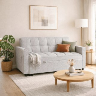 Fotel Rozkładany ASTER 2 do Spania Szary