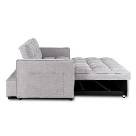 Fotel Rozkładany ASTER 2 do Spania Szary