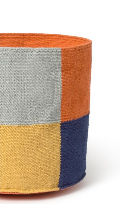 Kosz Bawełniany Color Grid, Lorena Canals