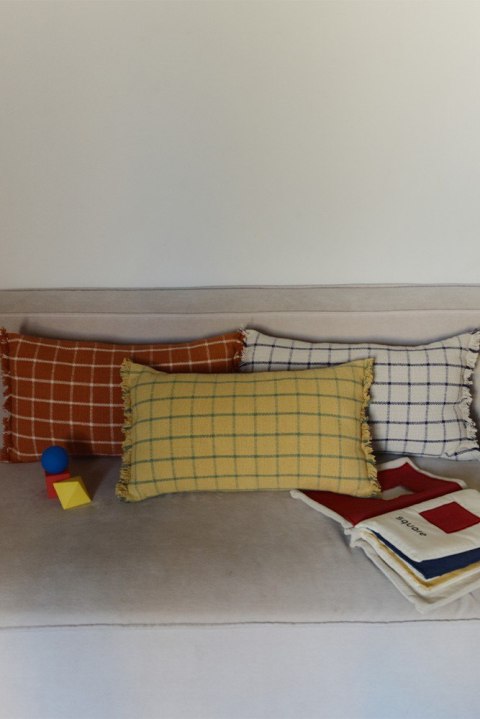 Poduszka Geo Block Honey, Lorena Canals