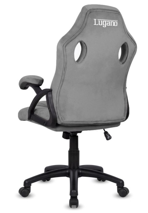 Fotel obrotowy do biurka CARRERA M ALCANTARA GREY NEW II GATUNEK