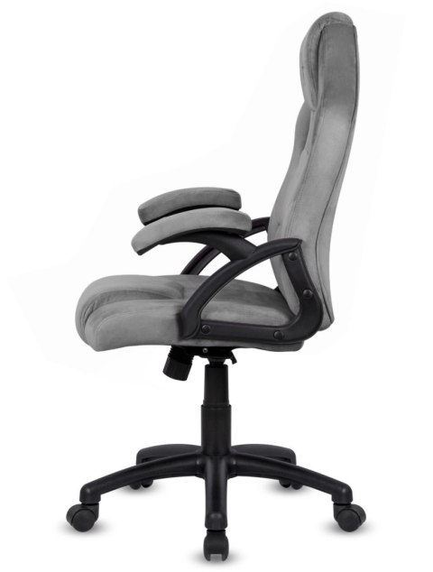 Fotel obrotowy do biurka CARRERA M ALCANTARA GREY NEW II GATUNEK