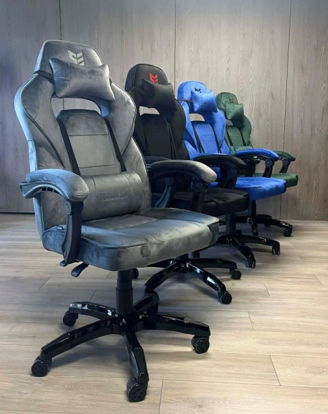 Fotel obrotowy do biurka TITAN BLACK ALCANTARA BASIC