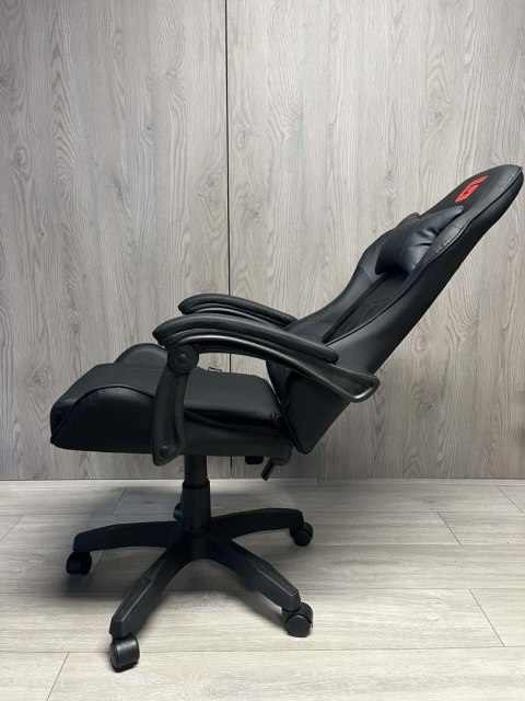 Fotel obrotowy gamingowy EVO PU BLACK XL