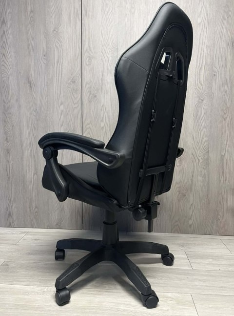 Fotel obrotowy gamingowy EVO PU BLACK XL