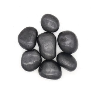King Home Kamień OTOCZAK 3-5 cm 200 kg polerowany czarny