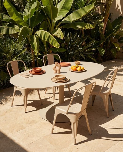 King Home Krzesło TOWER PARIS PP beżowe