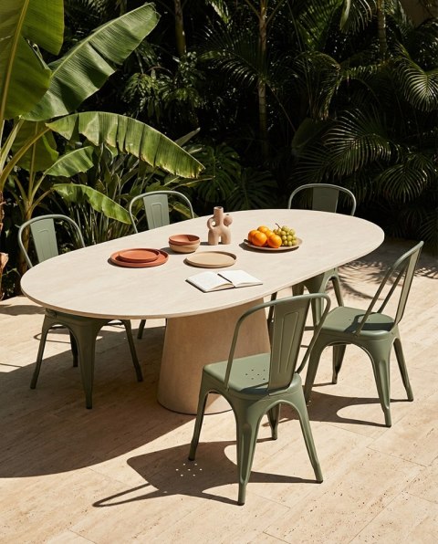 King Home Krzesło TOWER PARIS PP ciemnozielone