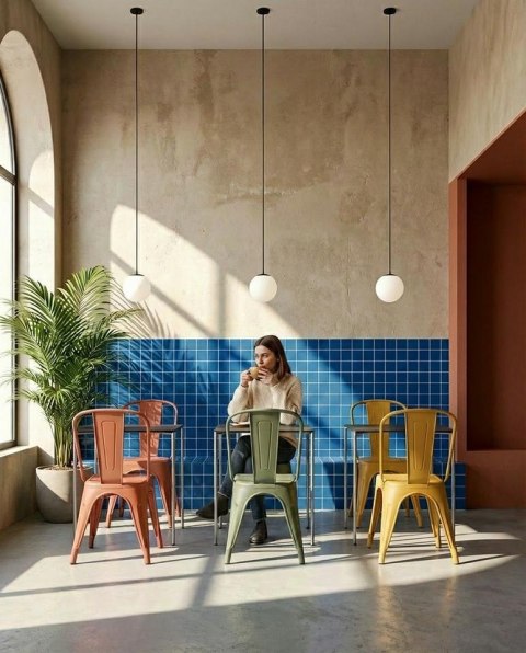 King Home Krzesło TOWER PARIS PP ciemnozielone