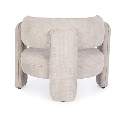 BIZZOTTO fotel AISHA beżowy