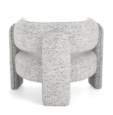 BIZZOTTO fotel AISHA jasny szary