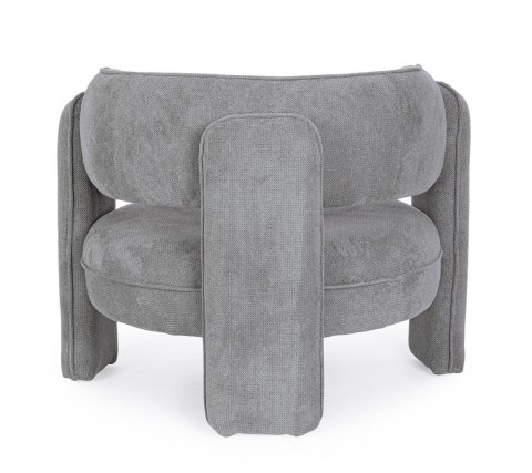 BIZZOTTO fotel AISHA szary