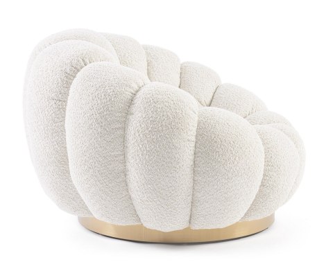 Bizzotto BIZZOTTO fotel obrotowy FLOREL naturalny