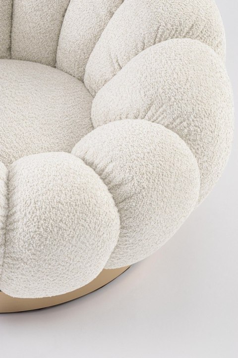 Bizzotto BIZZOTTO fotel obrotowy FLOREL naturalny