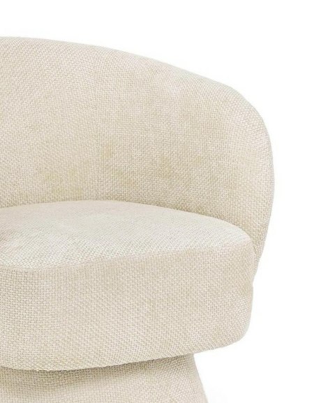 BIZZOTTO fotel obrotowy JULIENNE SHELL beżowy