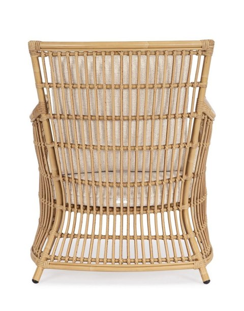 BIZZOTTO fotel ogrodowy ADELMA naturalny