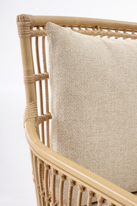 BIZZOTTO fotel ogrodowy ADELMA naturalny