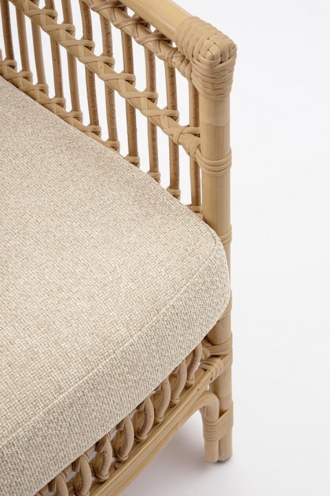 BIZZOTTO fotel ogrodowy ADELMA naturalny