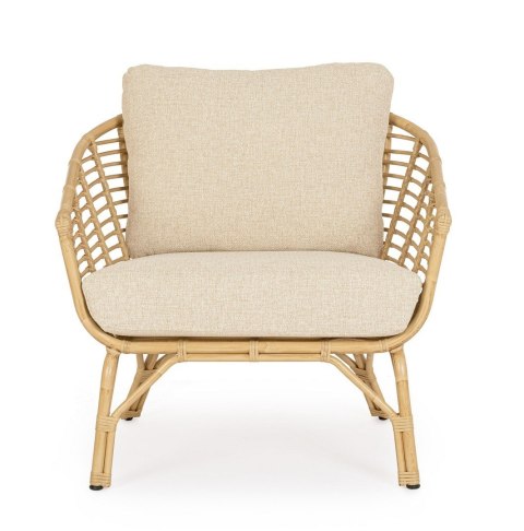 BIZZOTTO fotel ogrodowy MABEL naturalny