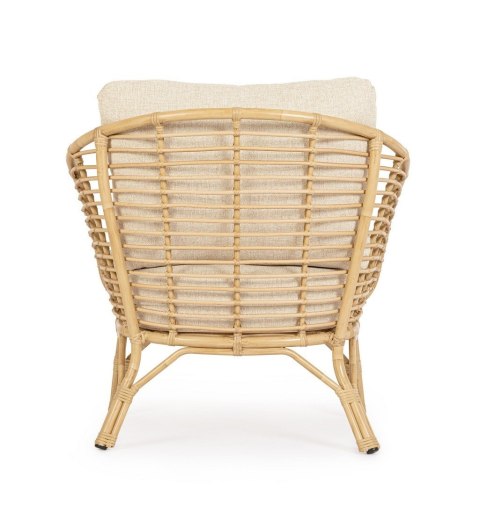 BIZZOTTO fotel ogrodowy MABEL naturalny