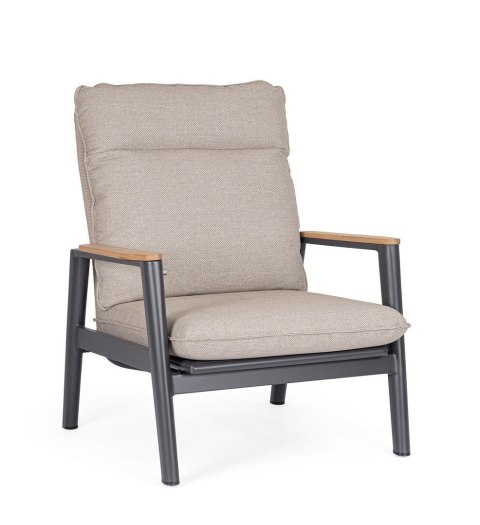 Bizzotto BIZZOTTO fotel ogrodowy MIGUEL beżowy