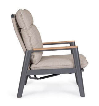 BIZZOTTO fotel ogrodowy MIGUEL beżowy