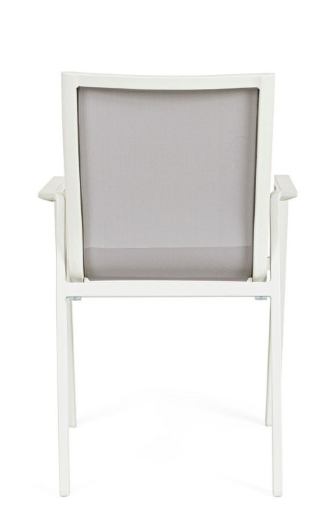 BIZZOTTO krzesło ogrodowe KRION szare