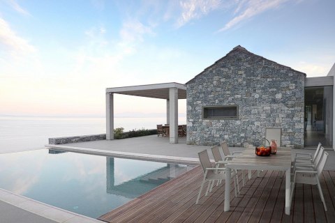 BIZZOTTO krzesło ogrodowe KRION szare