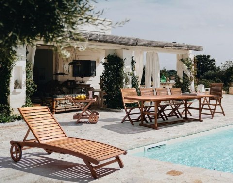 Bizzotto BIZZOTTO krzesło ogrodowe NOEMI naturalne