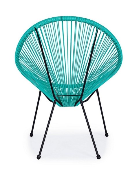 Bizzotto BIZZOTTO krzesło ogrodowe PARKER turkusowe