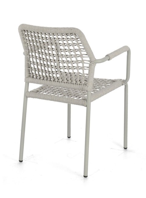 Bizzotto BIZZOTTO krzesło ogrodowe RAJADA szare