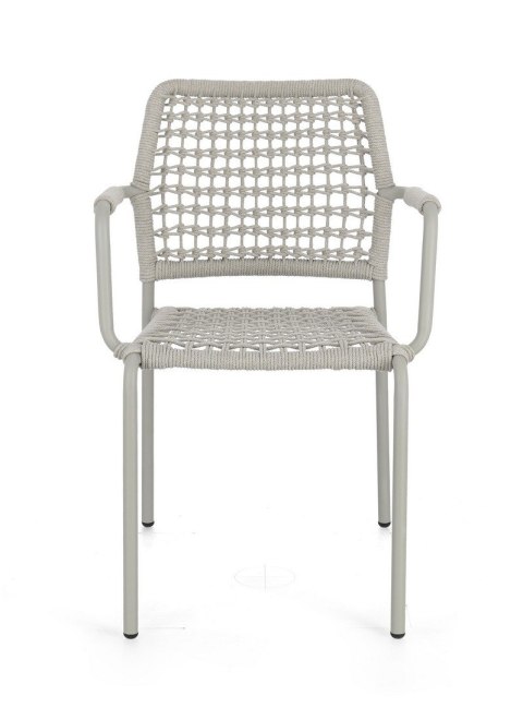 Bizzotto BIZZOTTO krzesło ogrodowe RAJADA szare