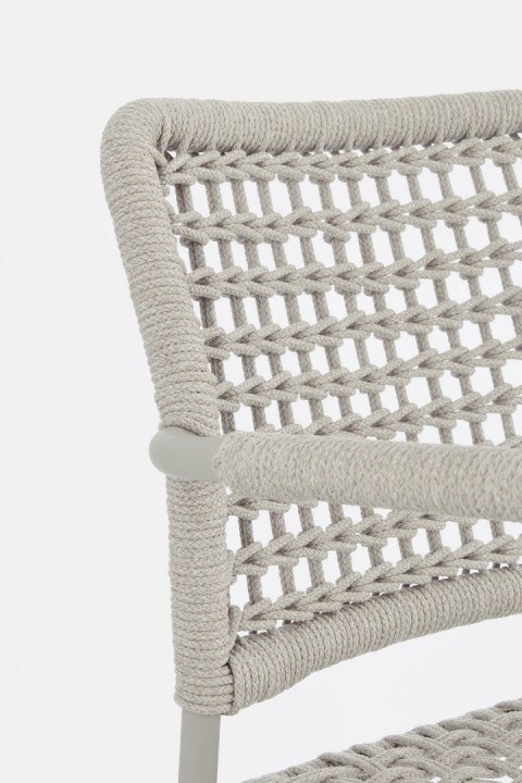 Bizzotto BIZZOTTO krzesło ogrodowe RAJADA szare